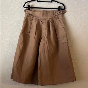 Banana Republic Light Brown Culotte Trousers